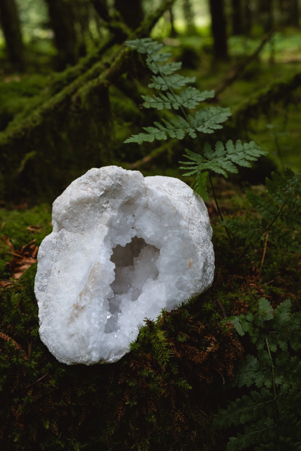 Quartz Crystal Cave, Sparkling Clear Quartz Gemstone, Freestanding Stone, High Energy Purity Healing Crystal, Intuitively Chosen