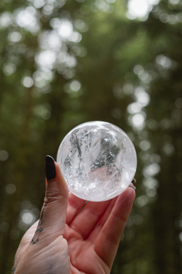 Lemurian Crystal Sphere, A crystal for starseeds, healers and lightworkers, Connect to Higher Realms, Ancient wisdom crystal, Rainbow gem