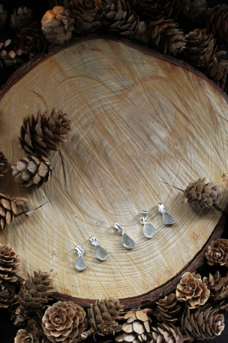 Libyan Desert Glass Pendant, Sterling Silver Crystal Necklace, Tektite Gemstone Jewellery, Hand Crafted Healing Stone