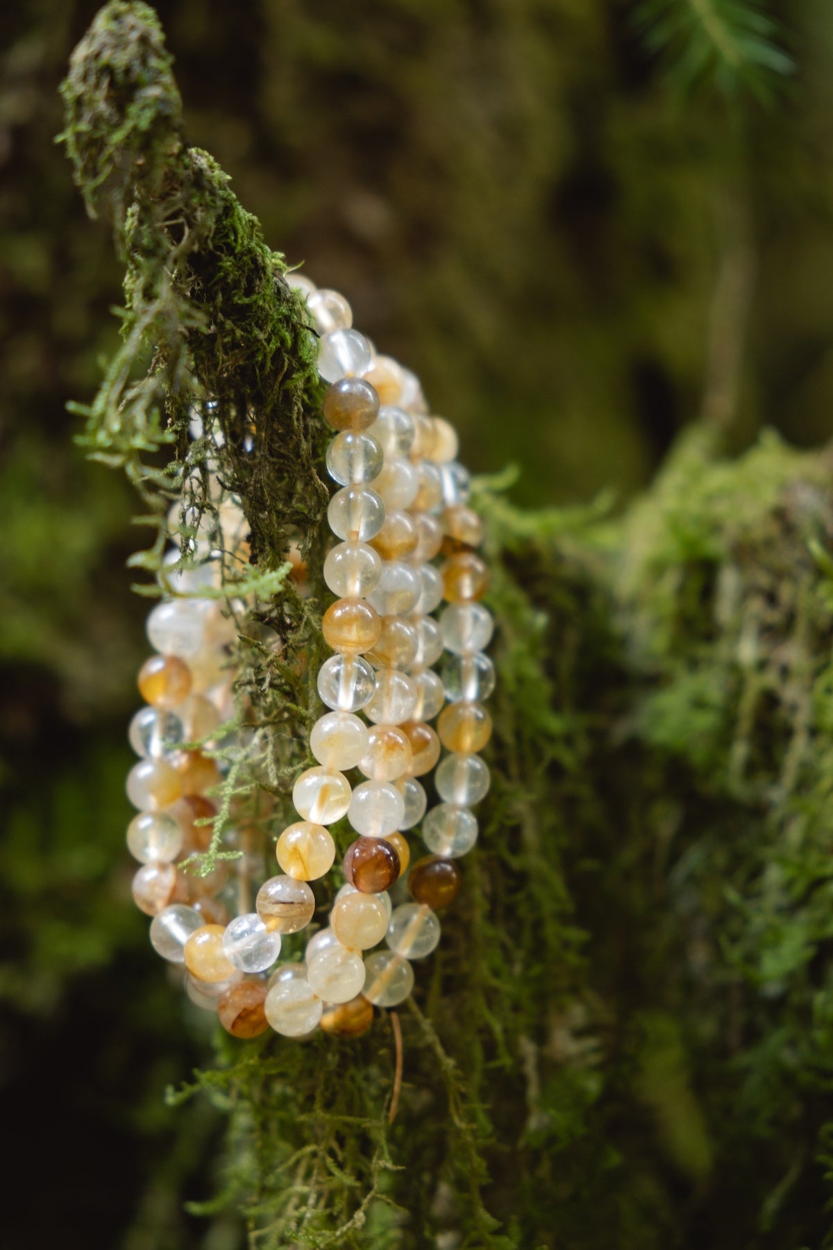 Golden Healer crystal bracelet, Connect to Universal Life force, Master Healer, High Vibration, Clears imbalances