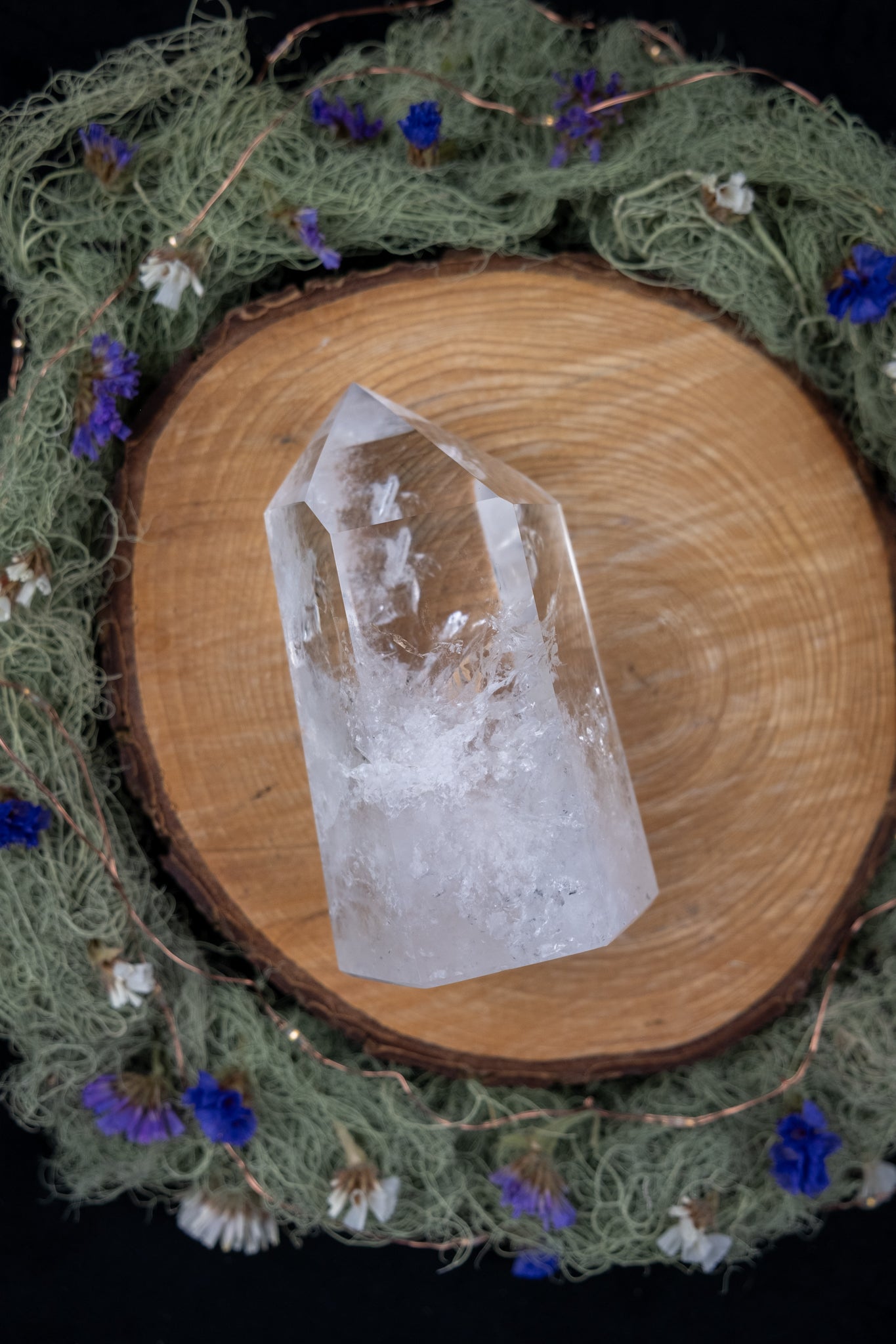 Clear Quartz Manifest Crystal Point