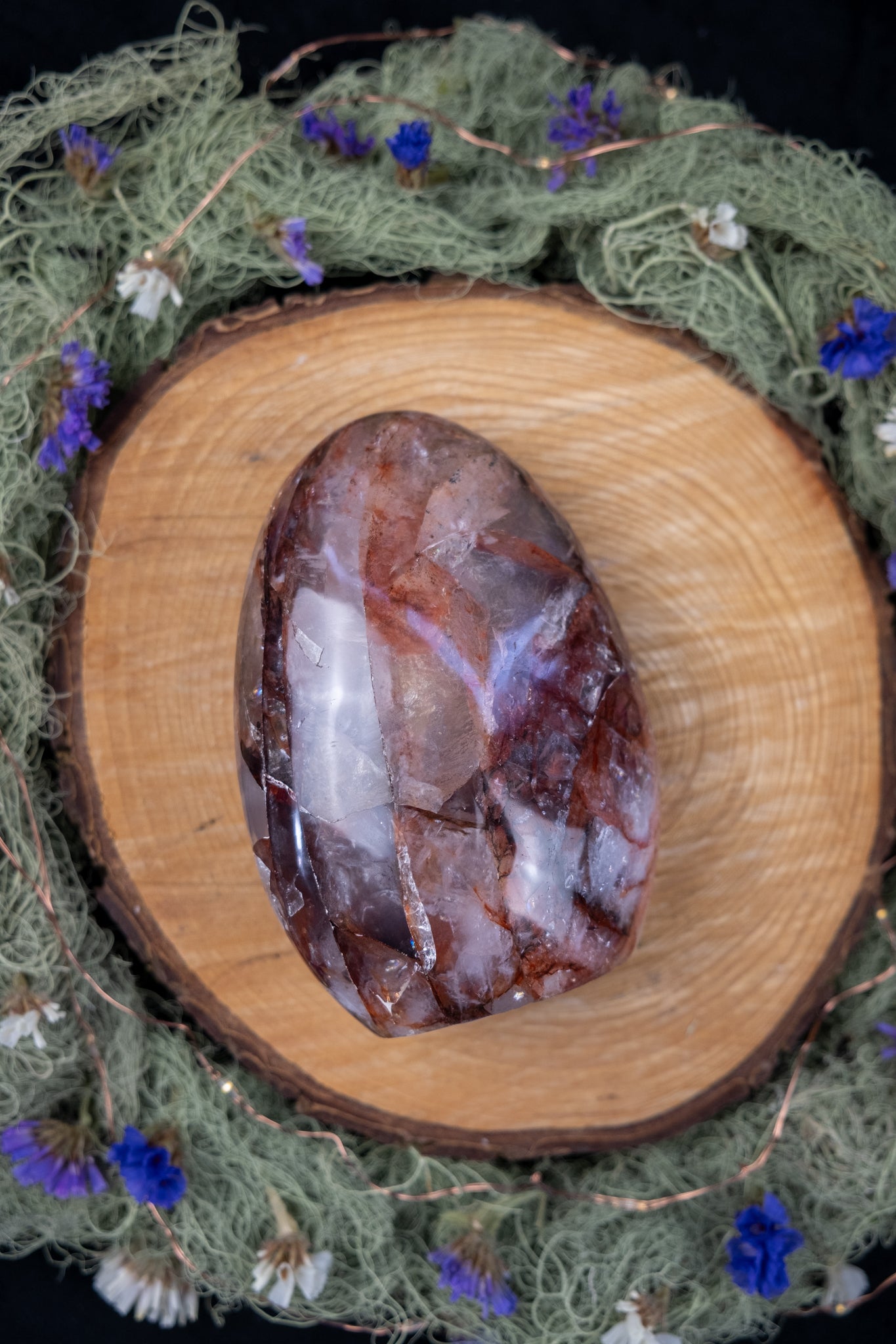 Madagascan Fire Quartz Freeform