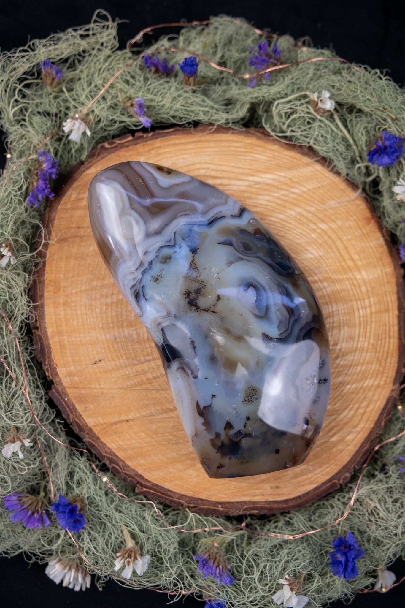 Dendritic Agate Freeform