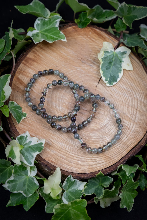 Shamanic Dream Quartz Crystal Bracelet.