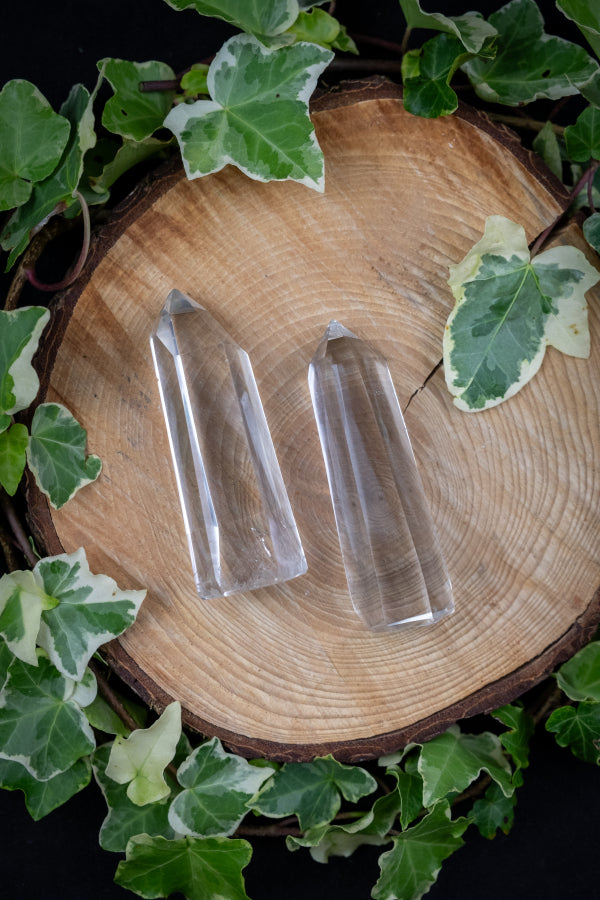 Exceptional, Super High Grade Brazilian Clear Quartz Point, Natural Crystal Stone, Powerful Healing Gem for Energy Clarity and Light