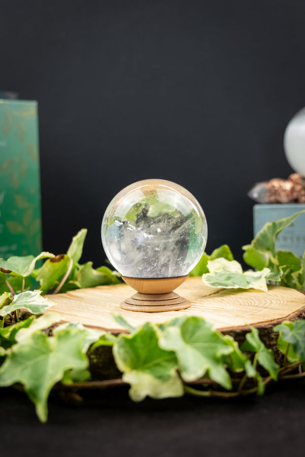 Lemurian Crystal Sphere, A crystal for starseeds, healers and lightworkers, Connect to Higher Realms, Ancient wisdom crystal, Rainbow gem