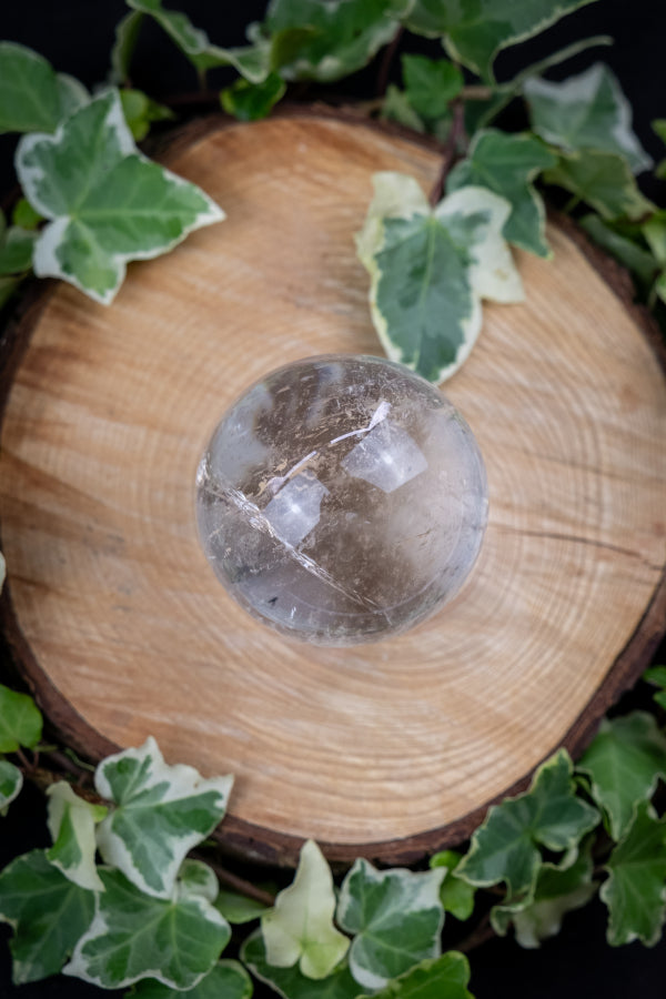 Lemurian Crystal Sphere, A crystal for starseeds, healers and lightworkers, Connect to Higher Realms, Ancient wisdom crystal, Rainbow gem