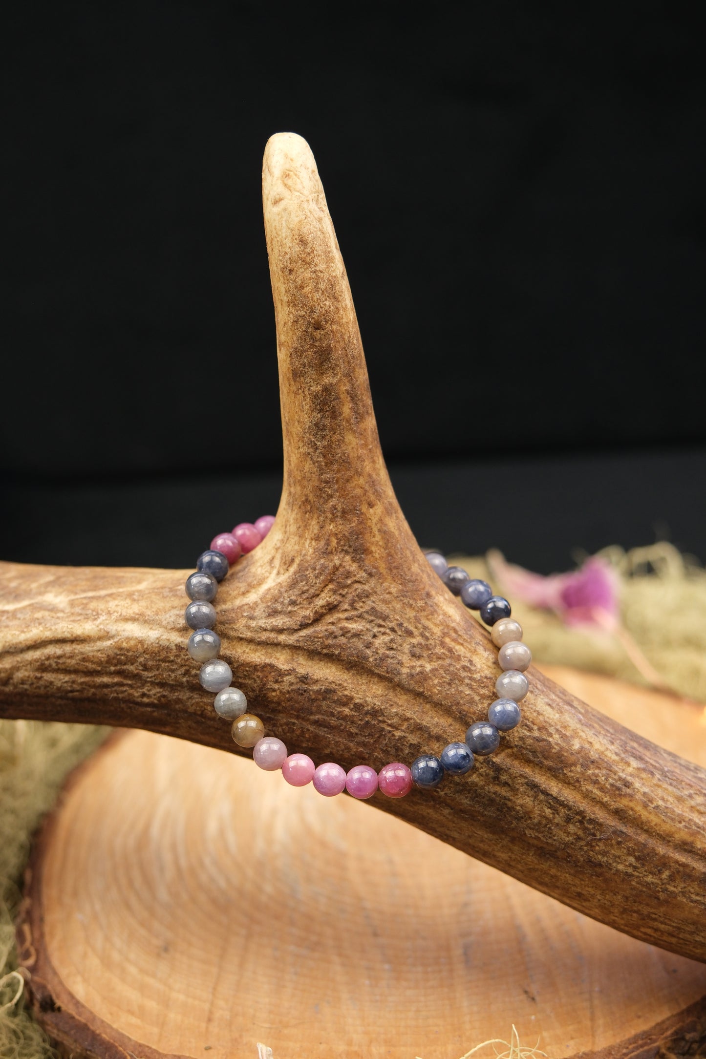 Mixed Ruby & Sapphire Bracelet