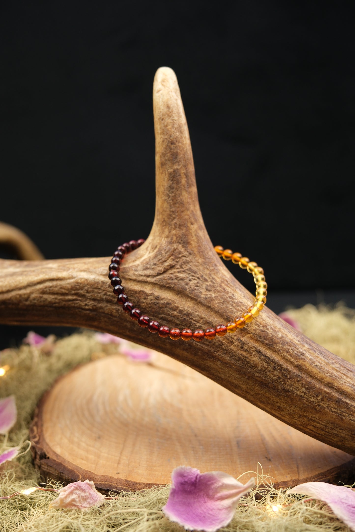 Mixed Baltic Amber Bracelet