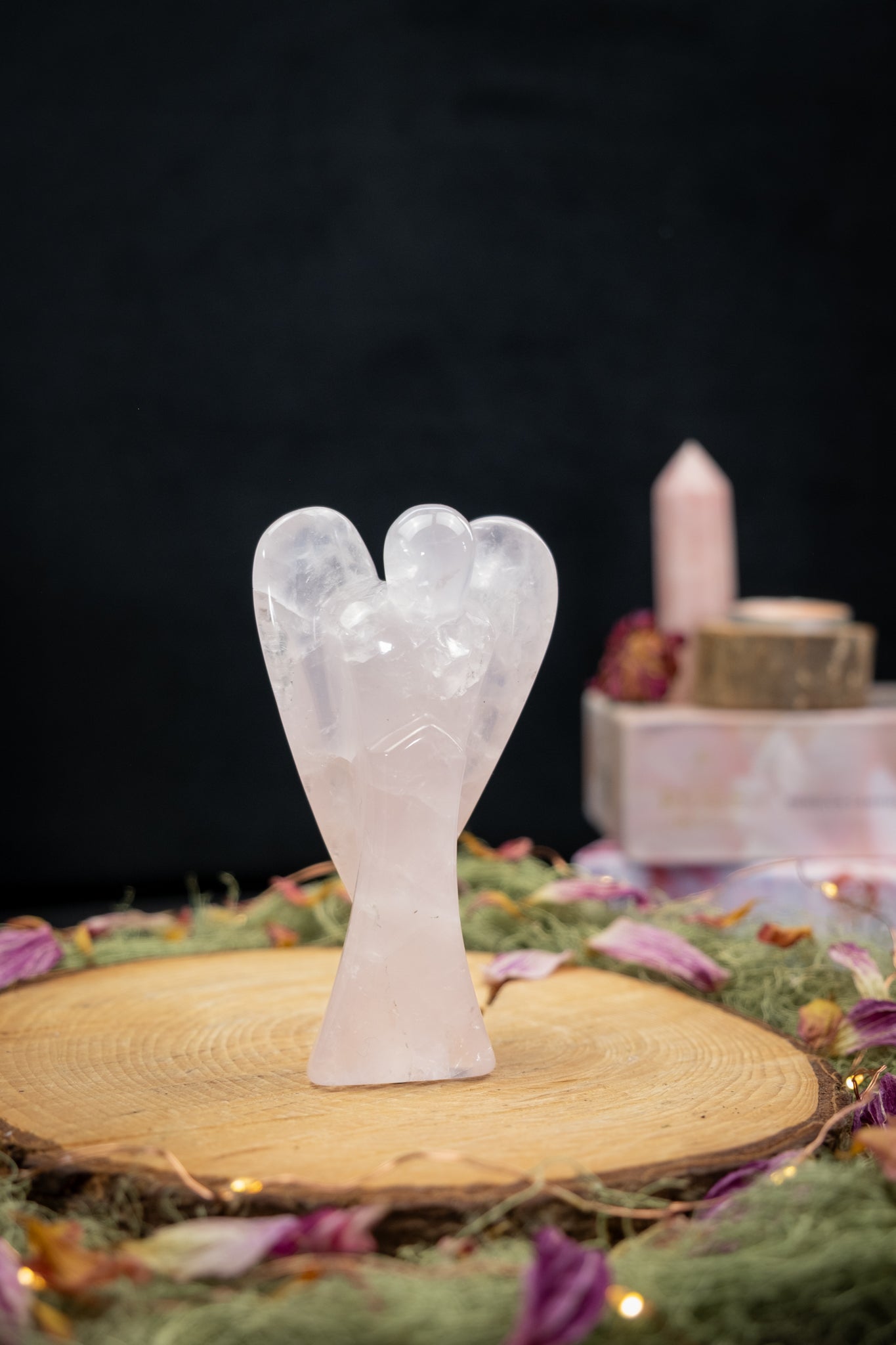 Rose Quartz Angel