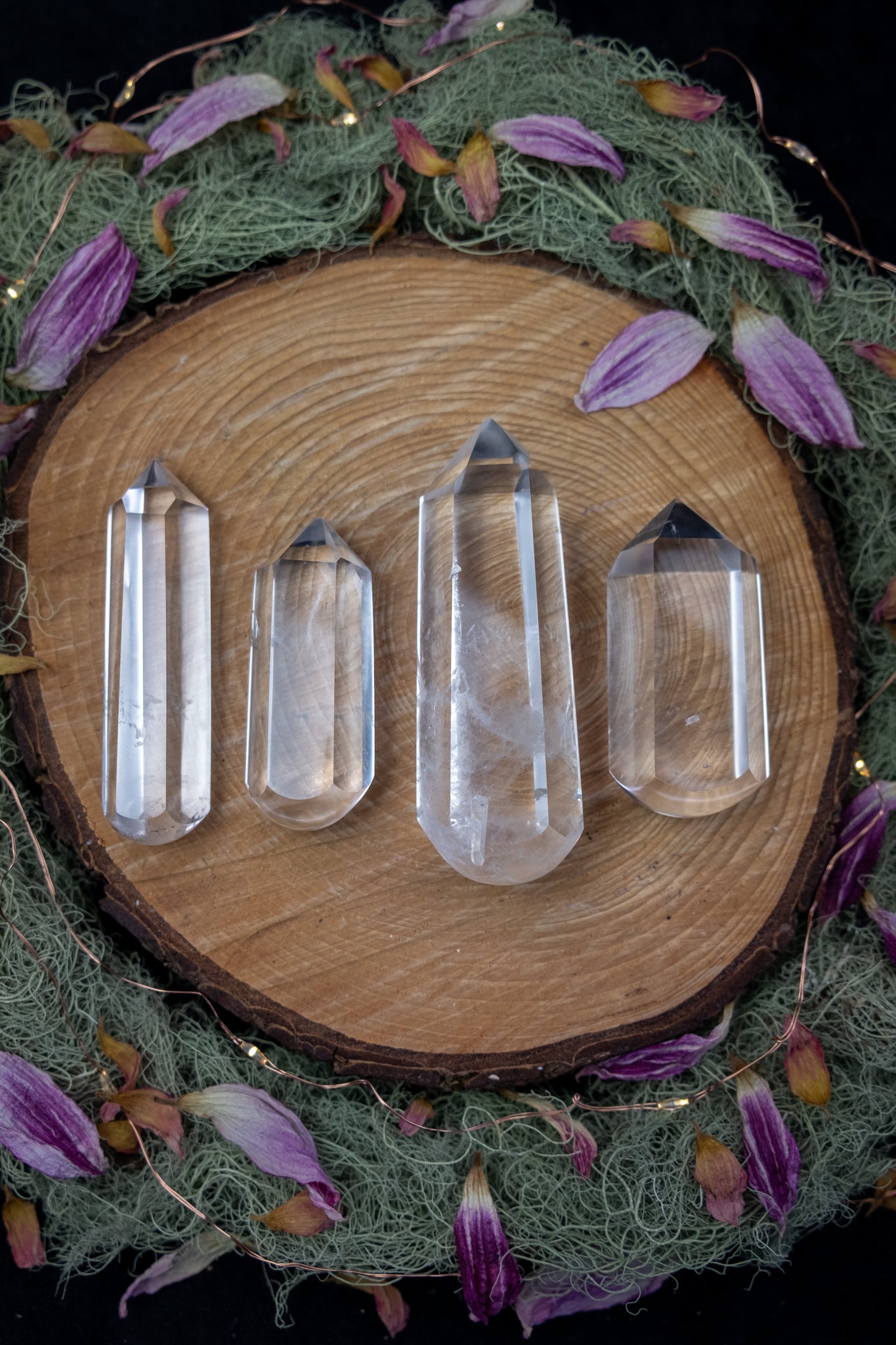 Clear Quartz Polished Wand
