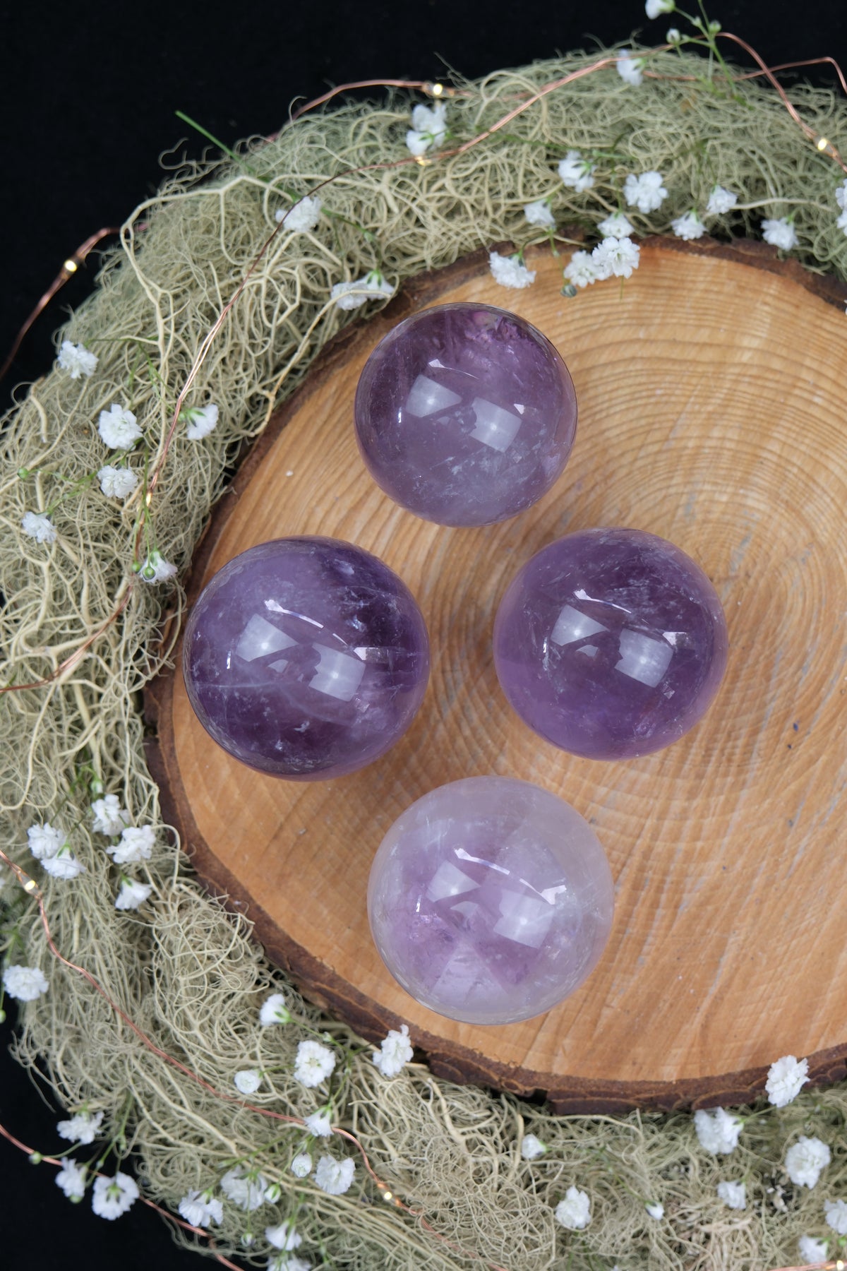 High Grade Amethyst Sphere