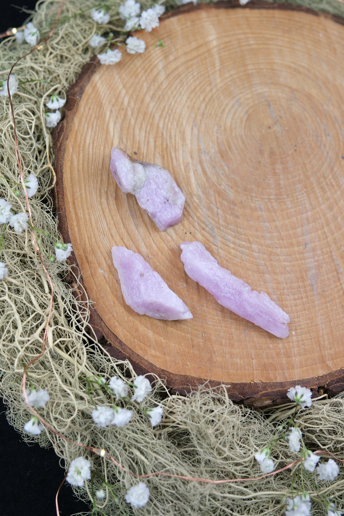 Raw Kunzite