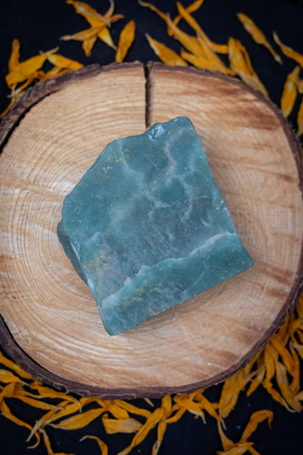 Raw Green Aventurine Crystal Stone Gem for Luck Prosperity Healing Heart Chakra Energy Emotional Balance