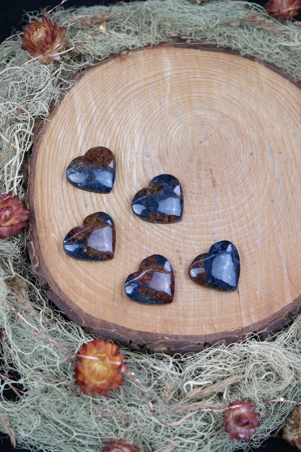 Pietersite Heart