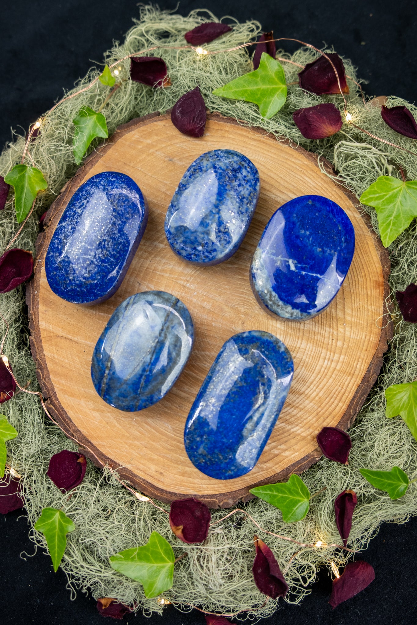 Lapis Lazuli Palm Stone