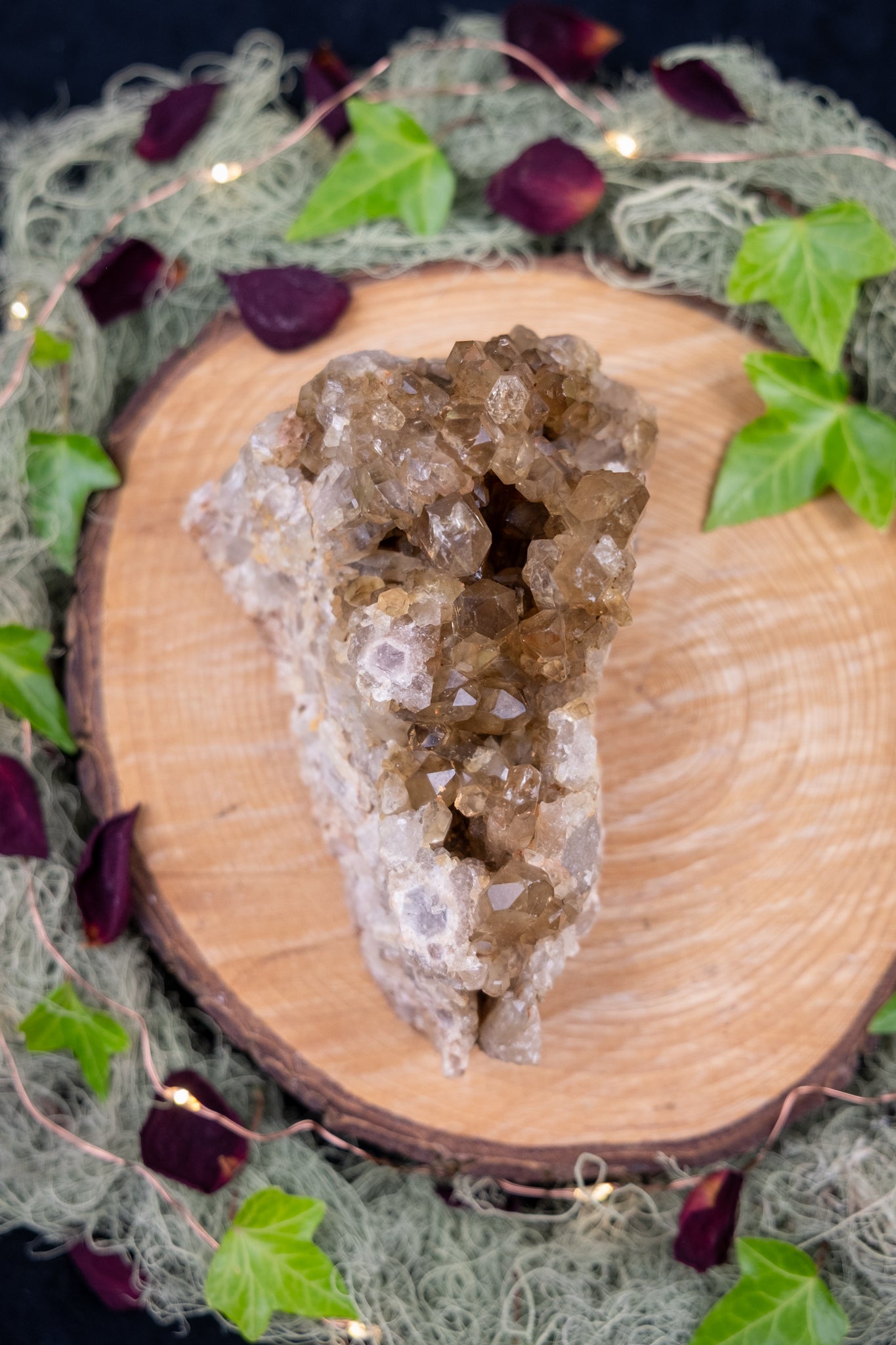 Kundalini Citrine Cluster