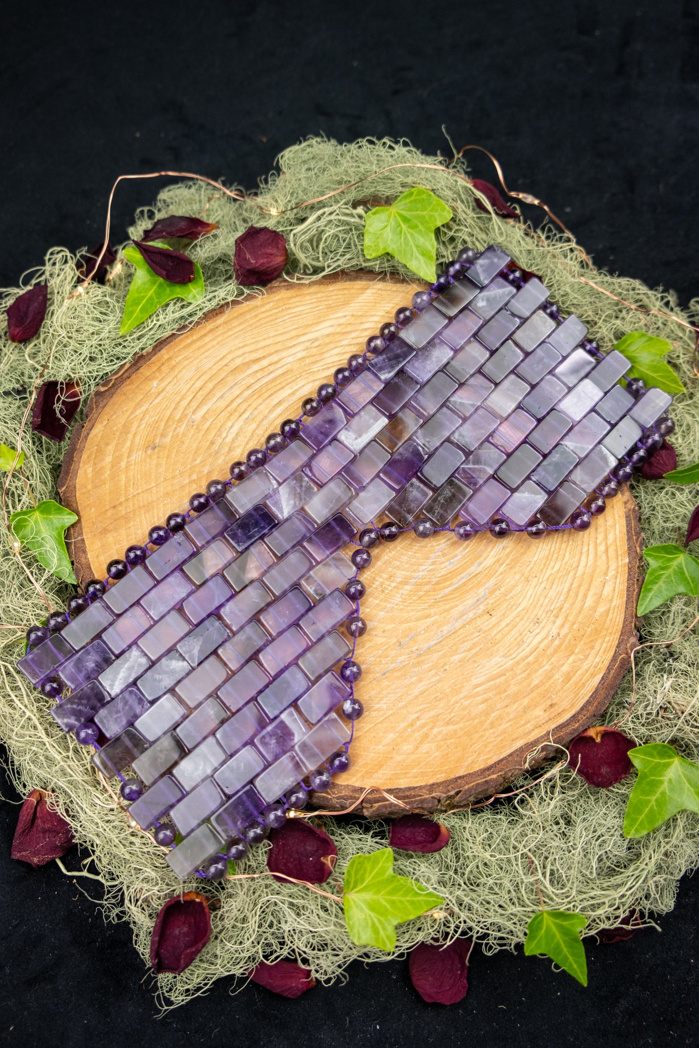 Amethyst Crystal Facial Ritual Mask