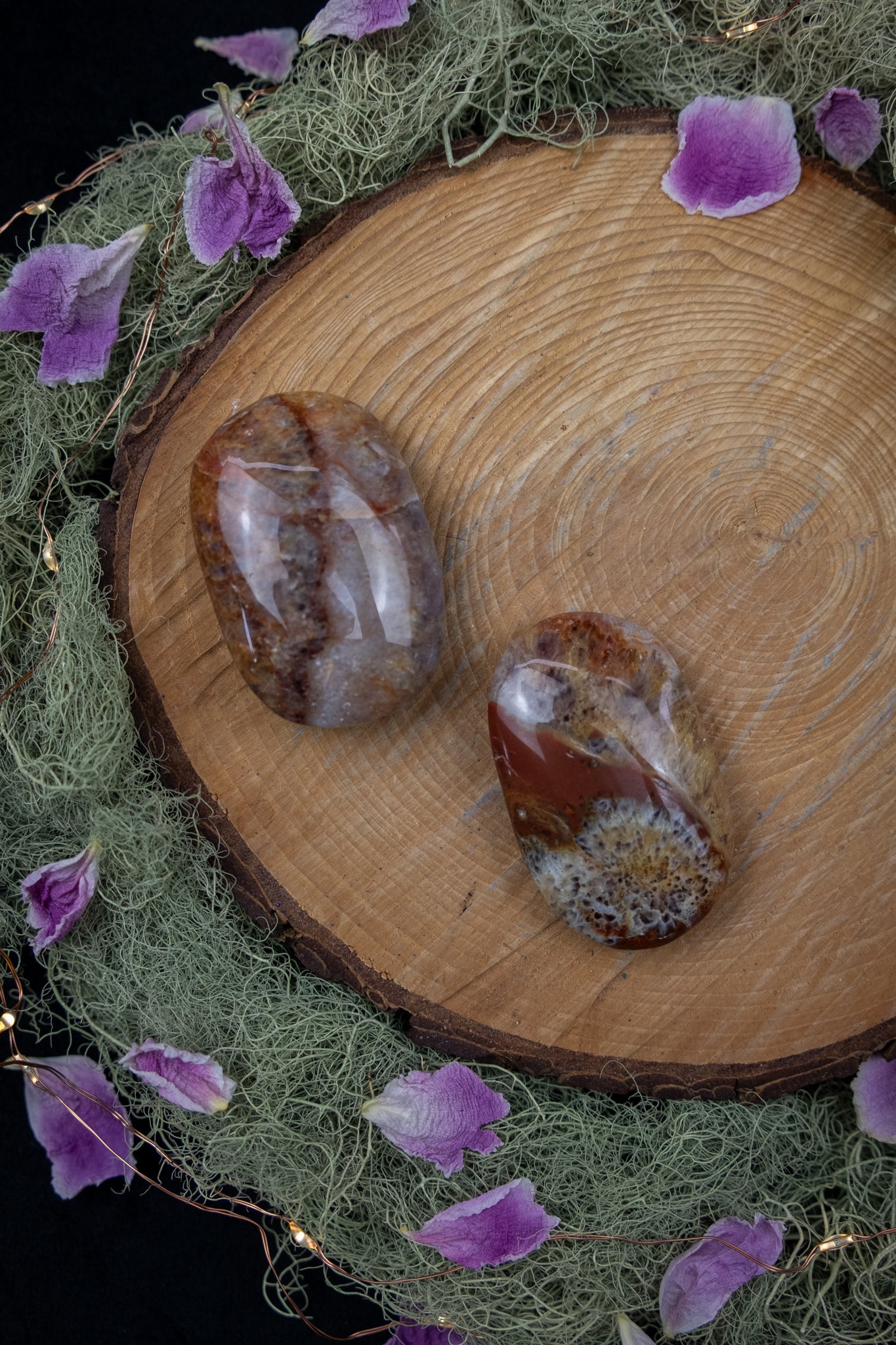 Super Seven Palm Stone