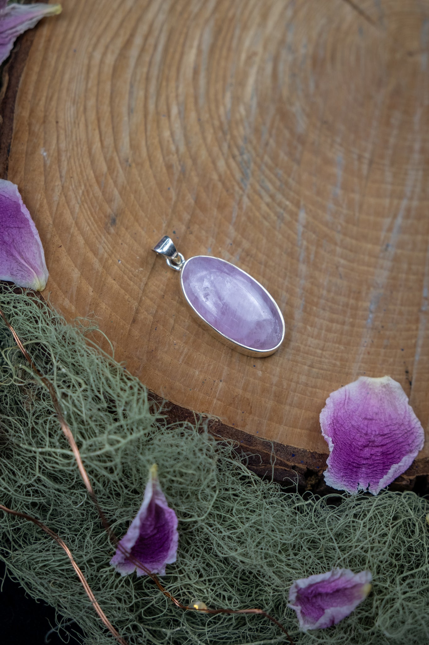 Kunzite Pendant