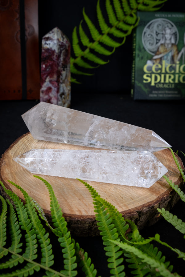 Lemurian Crystal Vogel Wand, Maximise the amplification and transmission of Universal energy, Starseed, healers, lightworker crystal.