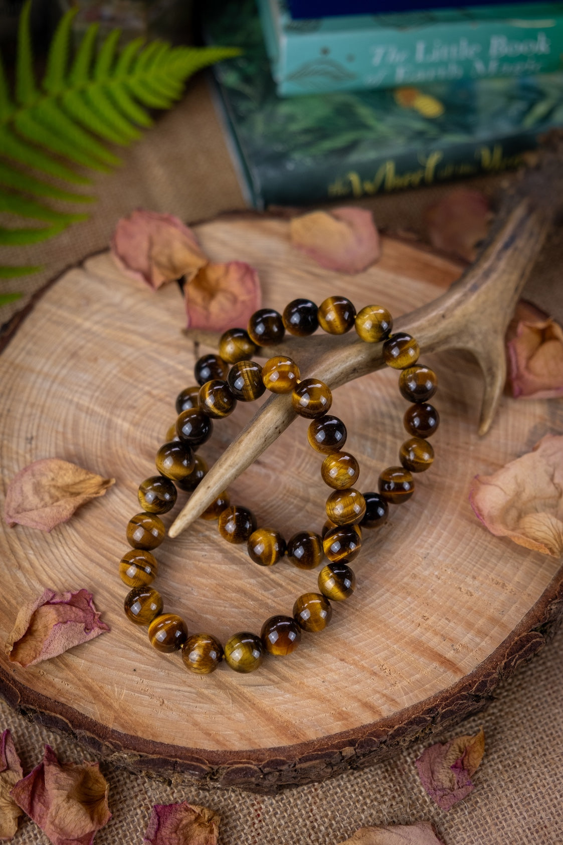 Tigers Eye Crystal Bracelet for Men, Crystal for Courage and emotional balance