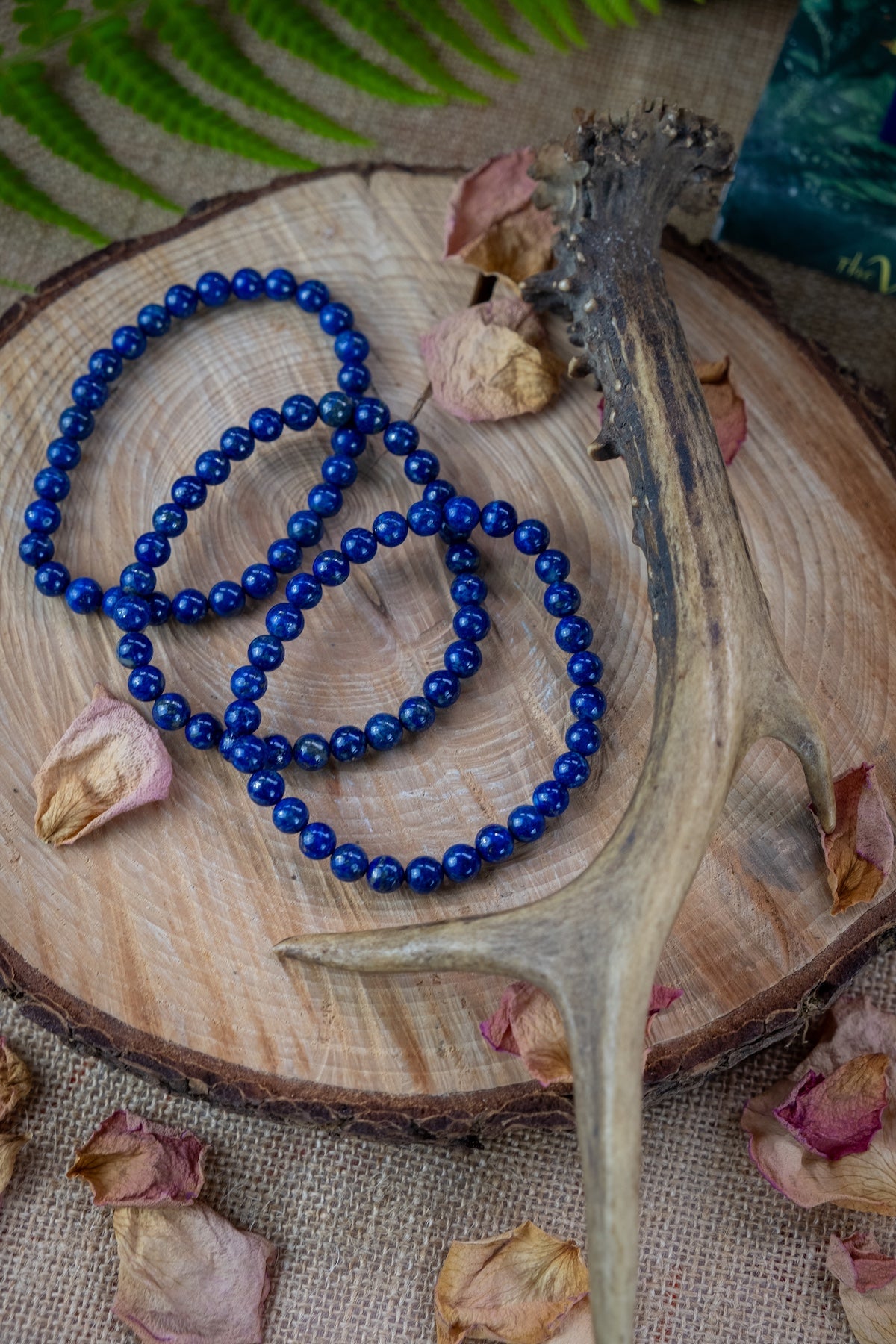 Lapis Lazuli Crystal Bracelets, Release stress allowing for peace and serenity.