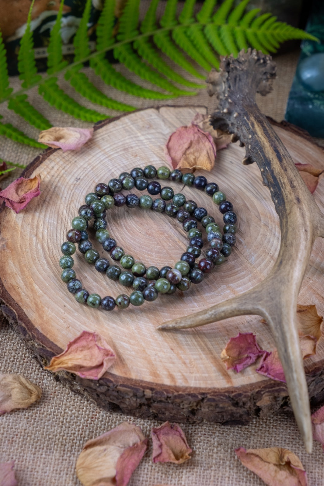 Dragon stone crystal bracelet, Crystal for courage, Promotes living a better life, You are worthy, Crystal for Empowerment