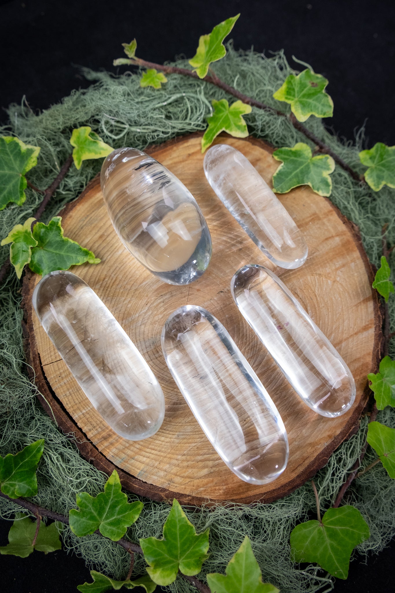 Clear Quartz Water Pebble Crystal Stone from Madagascar, Rare River Rolled Gem for Clarity Healing Purification Energy Work