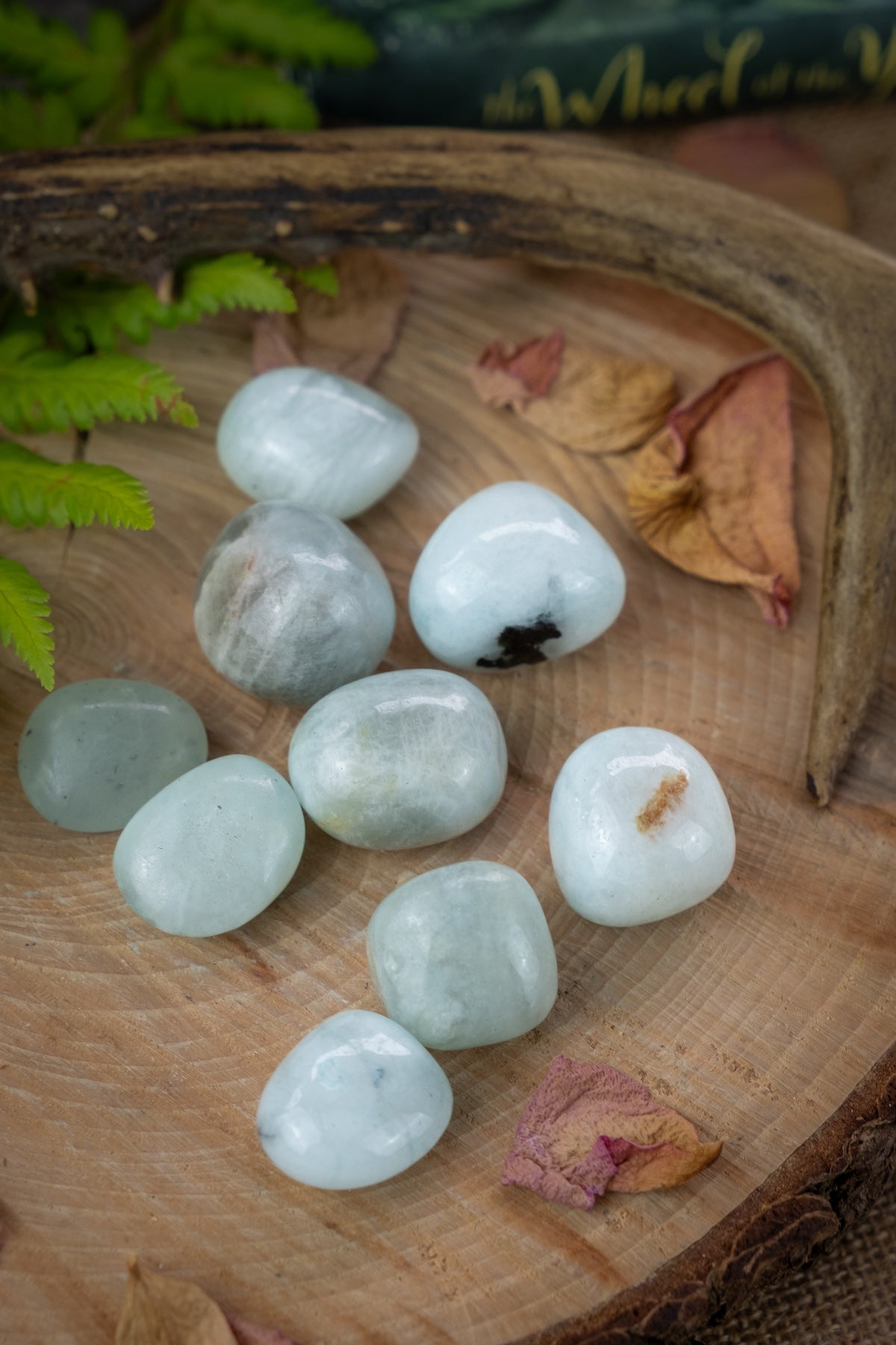 Aquamarine Tumblestones, Soothing and calming, Release resentment and anger