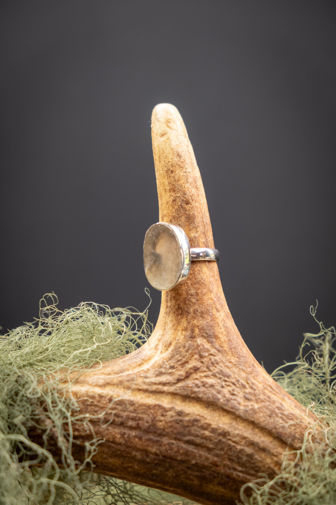 Rare Libyan Desert Glass Ring, Sterling Silver Crystal Ring, High Grade Yellow Tektite Gem Stone Jewellery, One of a Kind