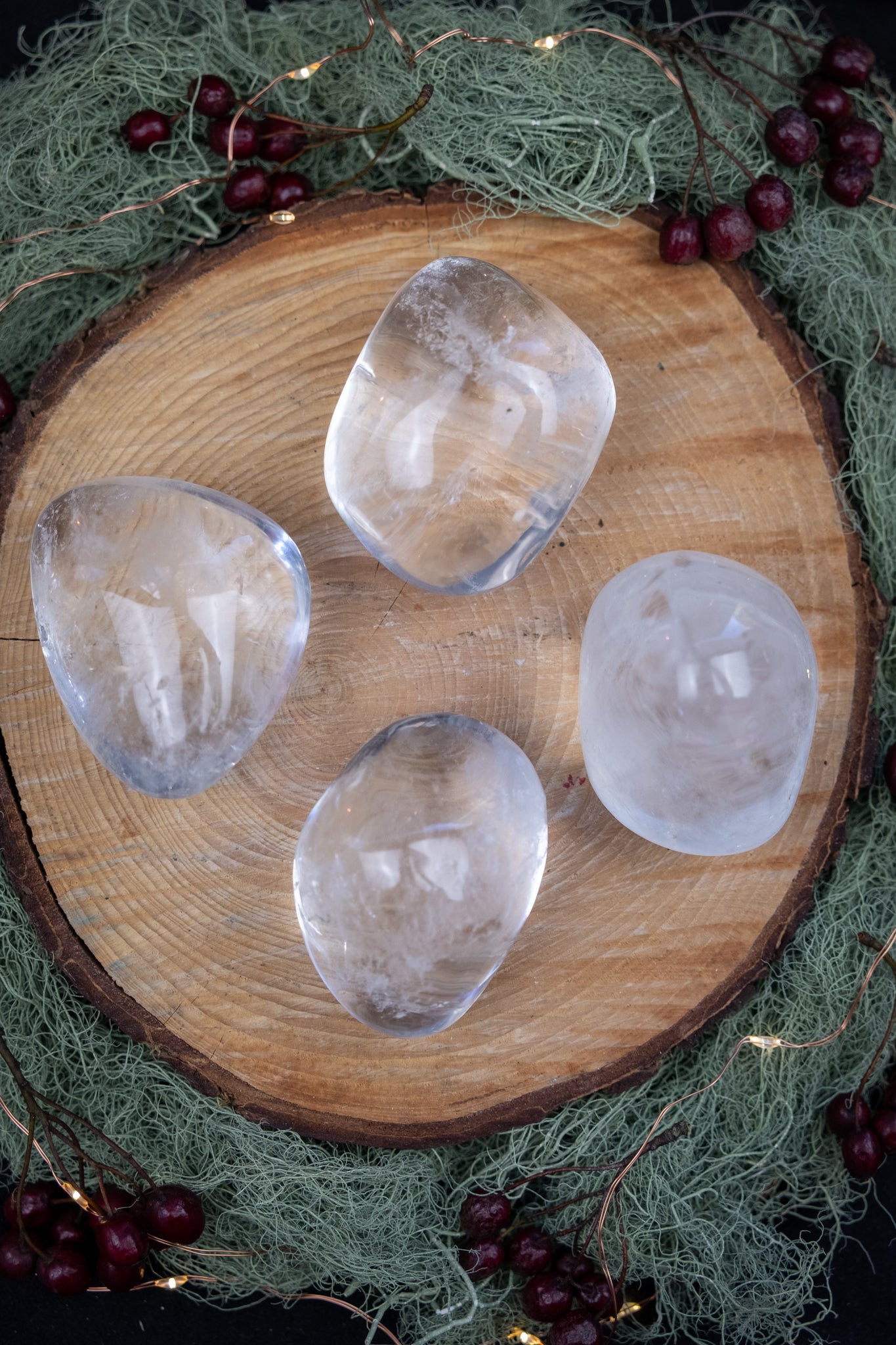Clear Quartz River Pebble Stone Madagascar Crystal, High Grade Gem, Exceptional Clarity Crystal, Natural Water Rolled Stones