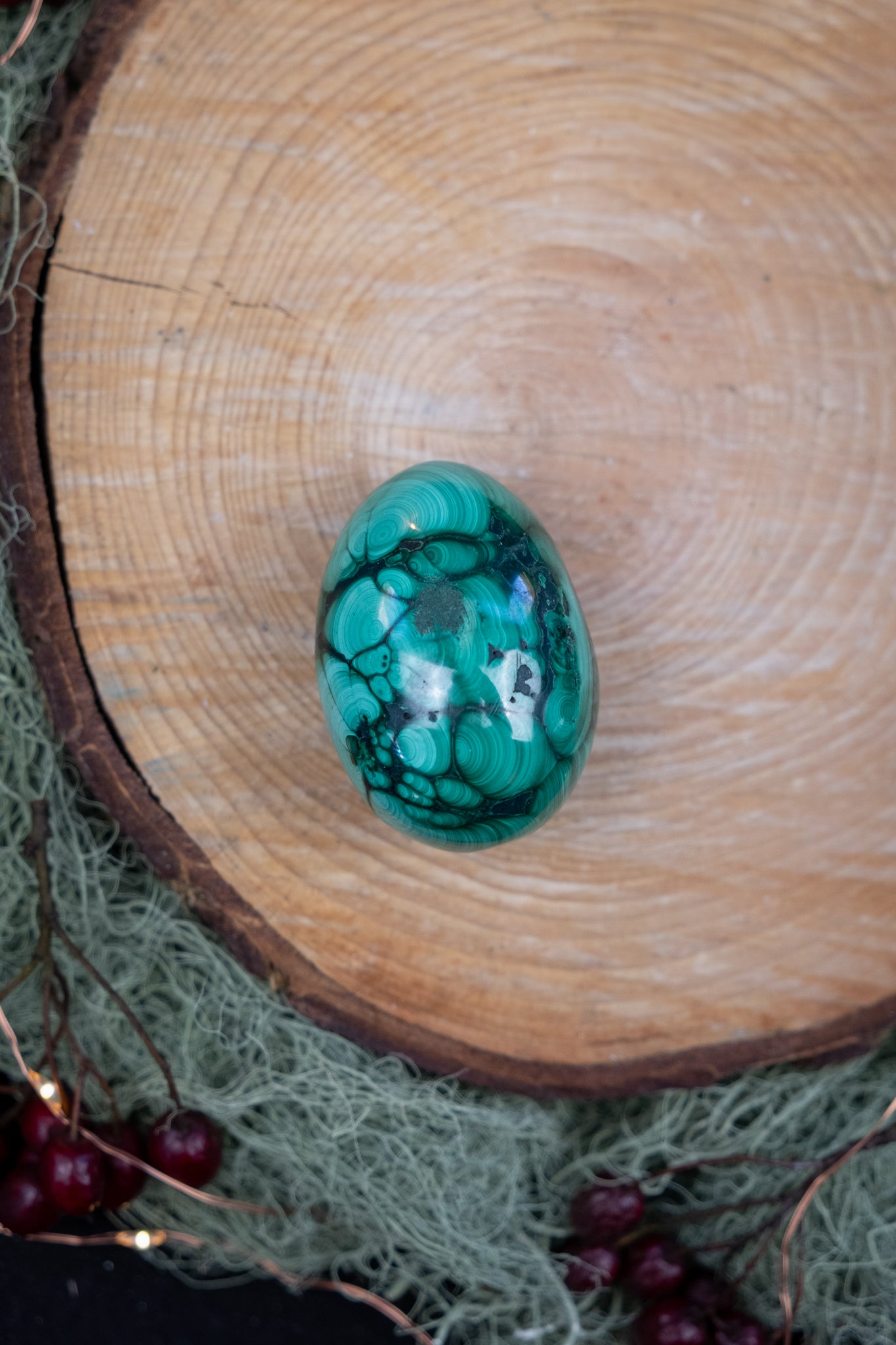 Malachite Egg Congo Origin, Polished Crystal Egg, Transformation Stone, Protection Gem, Deep Healing Malachite Stone, Heart Chakra Crystal