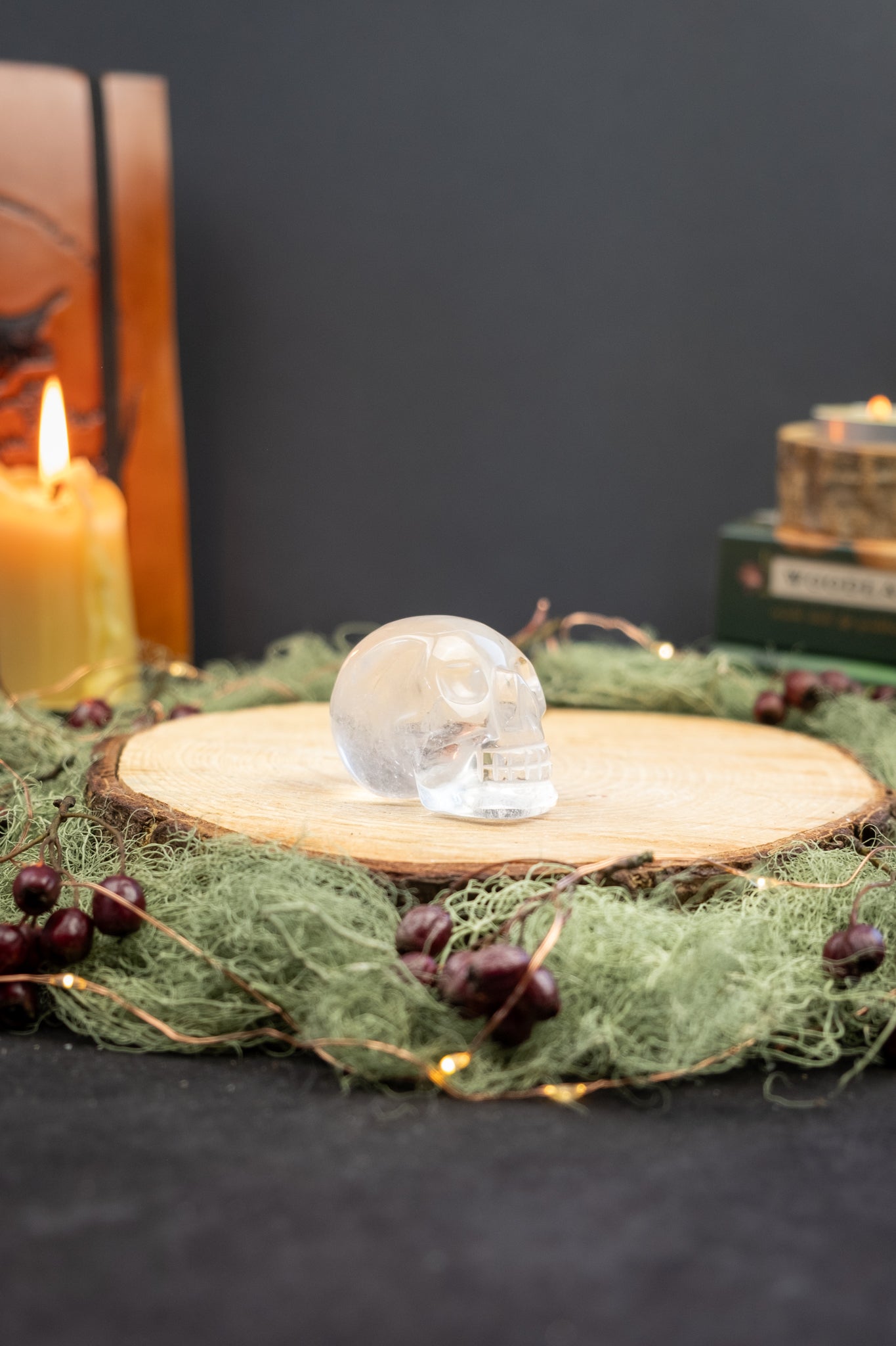 Lemurian Crystal Skull High Grade Clarity Crystal Skull Gem Stone Carving Hand Carved Quartz