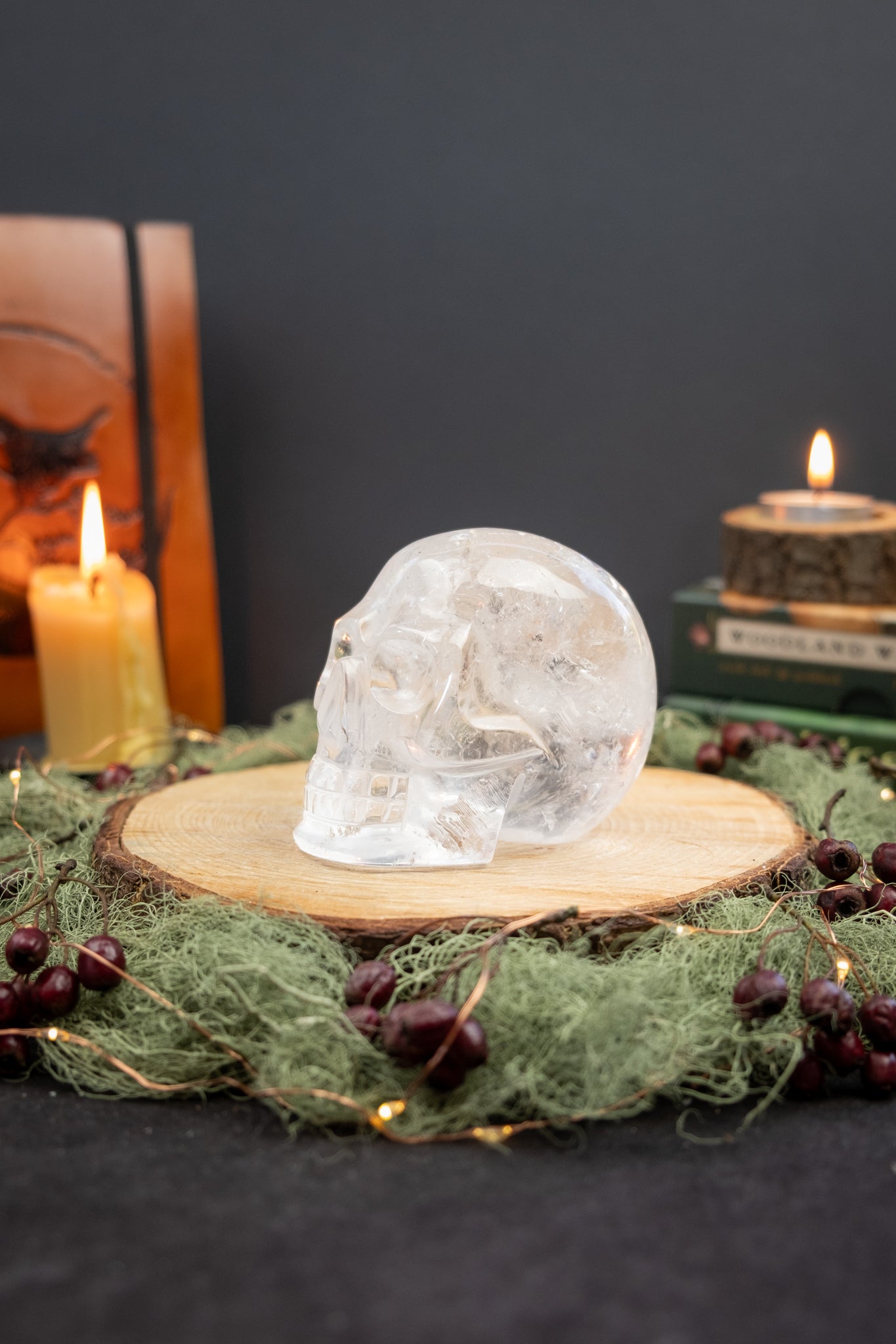 Lemurian Quartz Skull