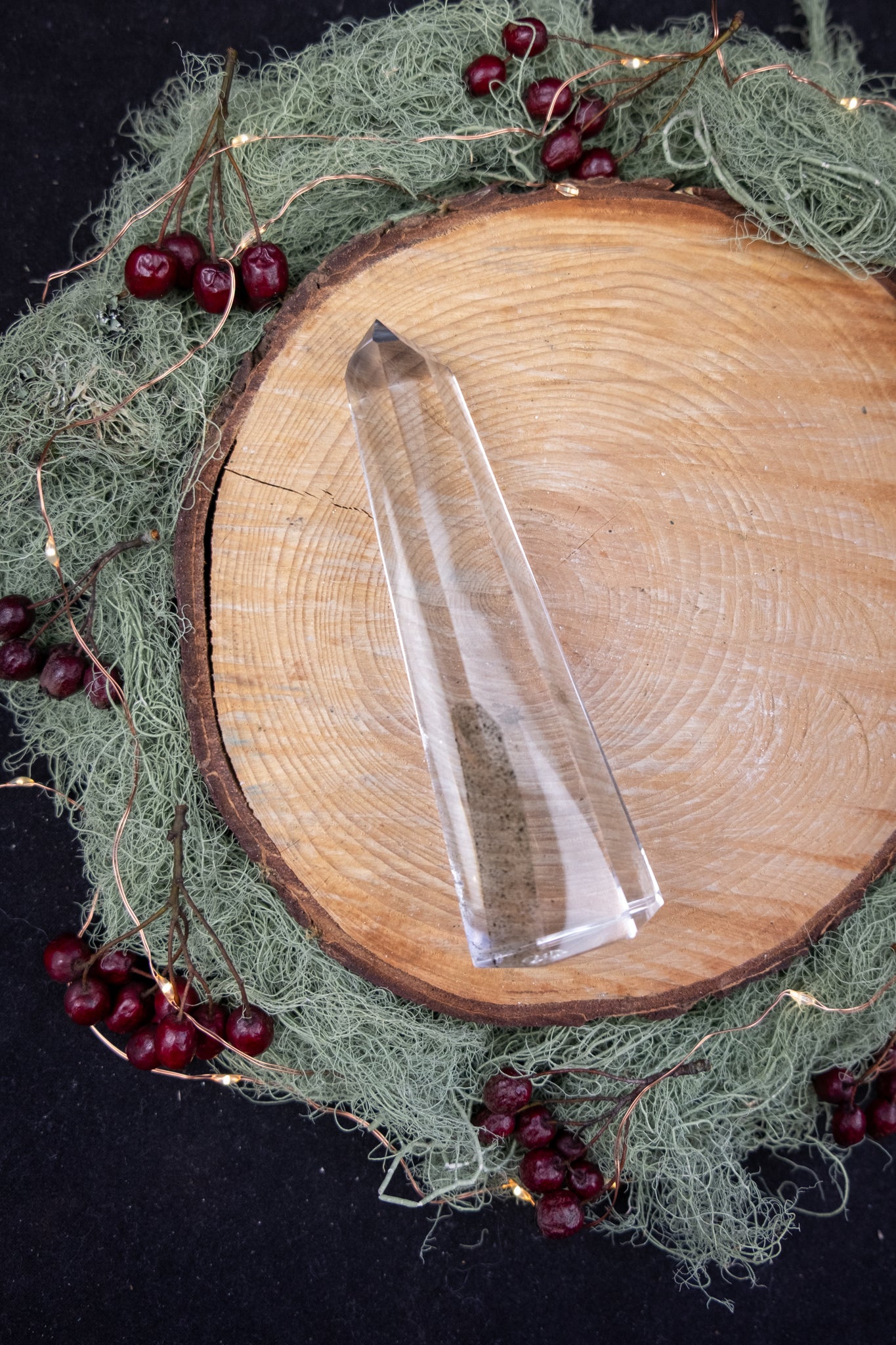 Shamanic Dream Quartz Point Madagascar, Exceptional Quality Crystal with Phantoms and Inner Clarity