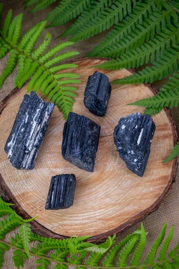 Black Tourmaline crystal, Crystal for protection, Pure black gemstone, Raw gem, Purifying and grounding, Crystal for confidence, Root chakra