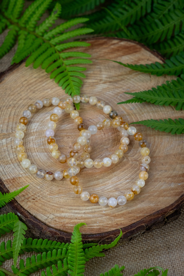 Golden Healer crystal bracelet, Connect to Universal Life force, Master Healer, High Vibration, Clears imbalances