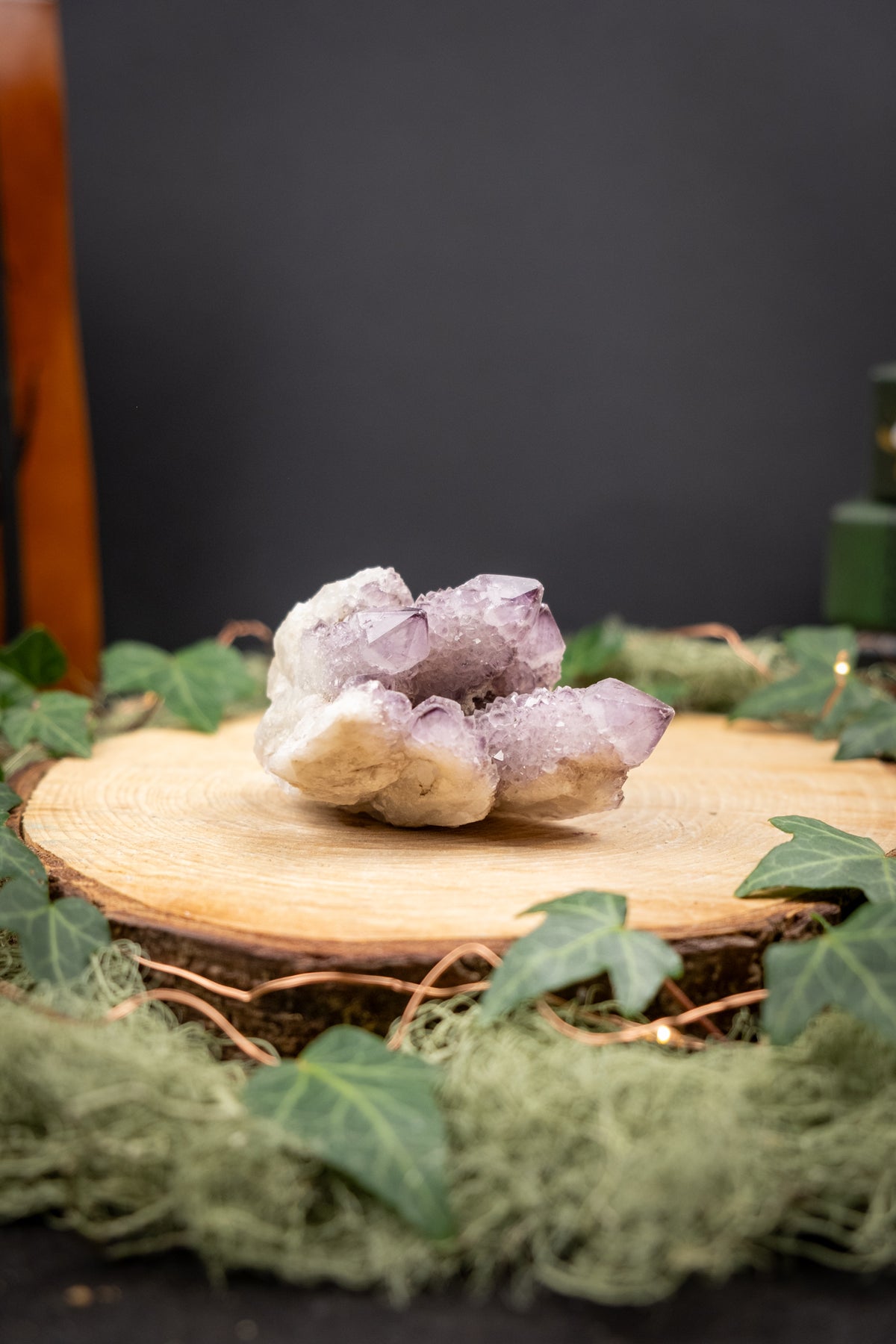Amethyst Spirit Quartz Cluster, South Africa