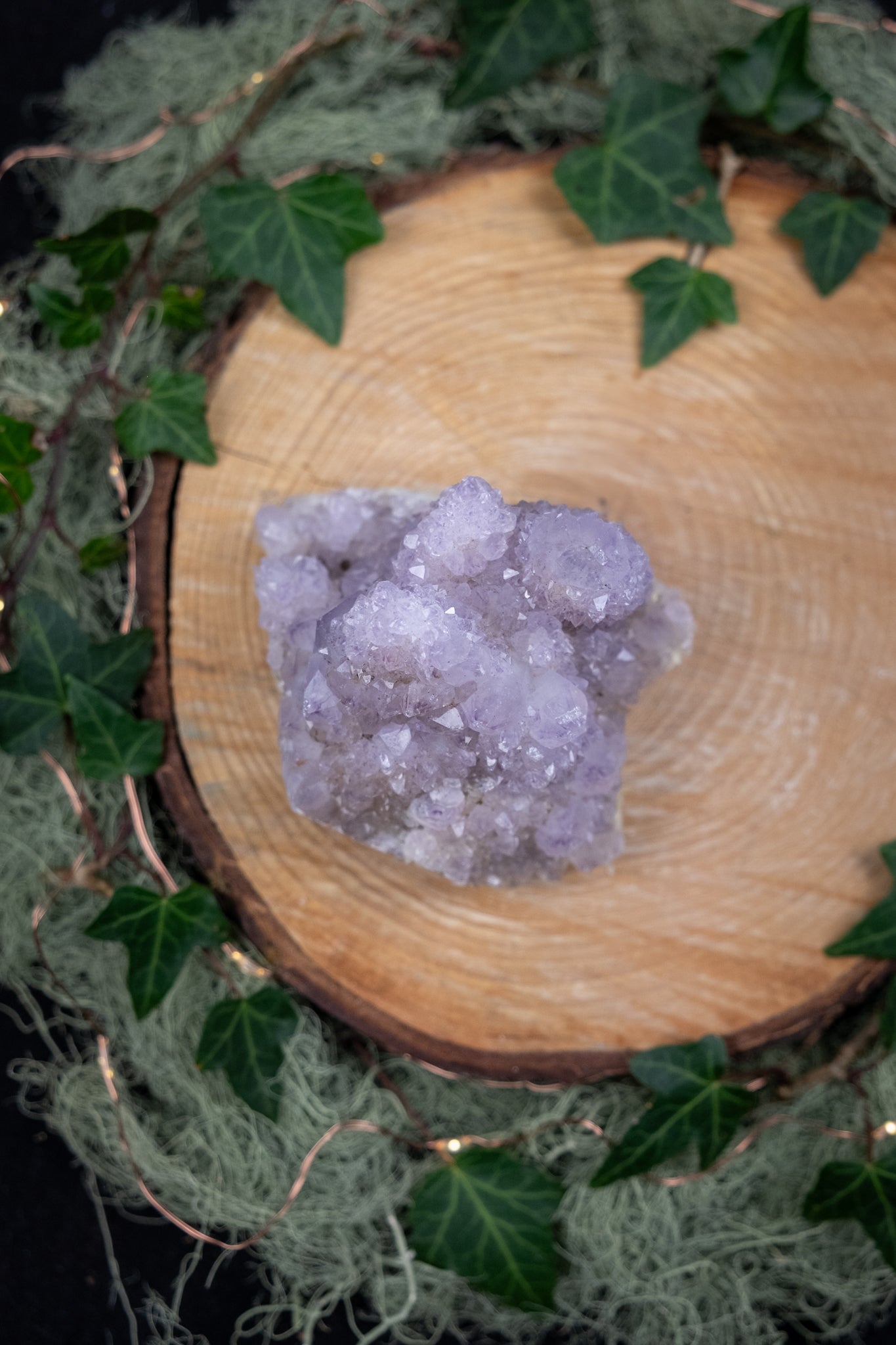 Spirit Quartz Cluster Crystal, Amethyst Spirit Quartz Stone for Harmony Connection and Spiritual Support, Natural Crystal Cluster South Africa