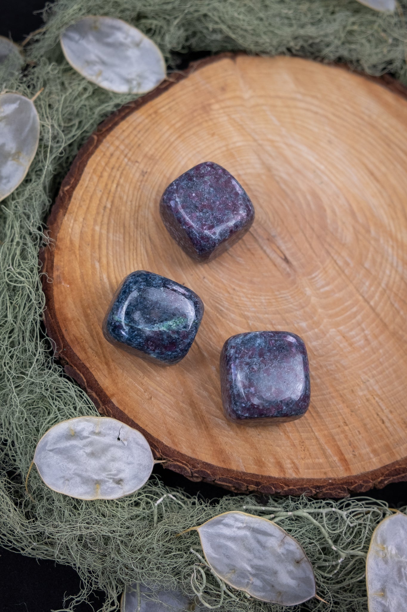 Ruby Kyanite Cube