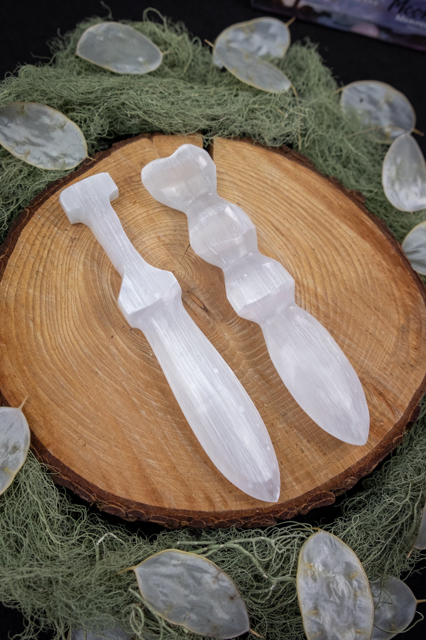 Selenite Dagger Energy Tool