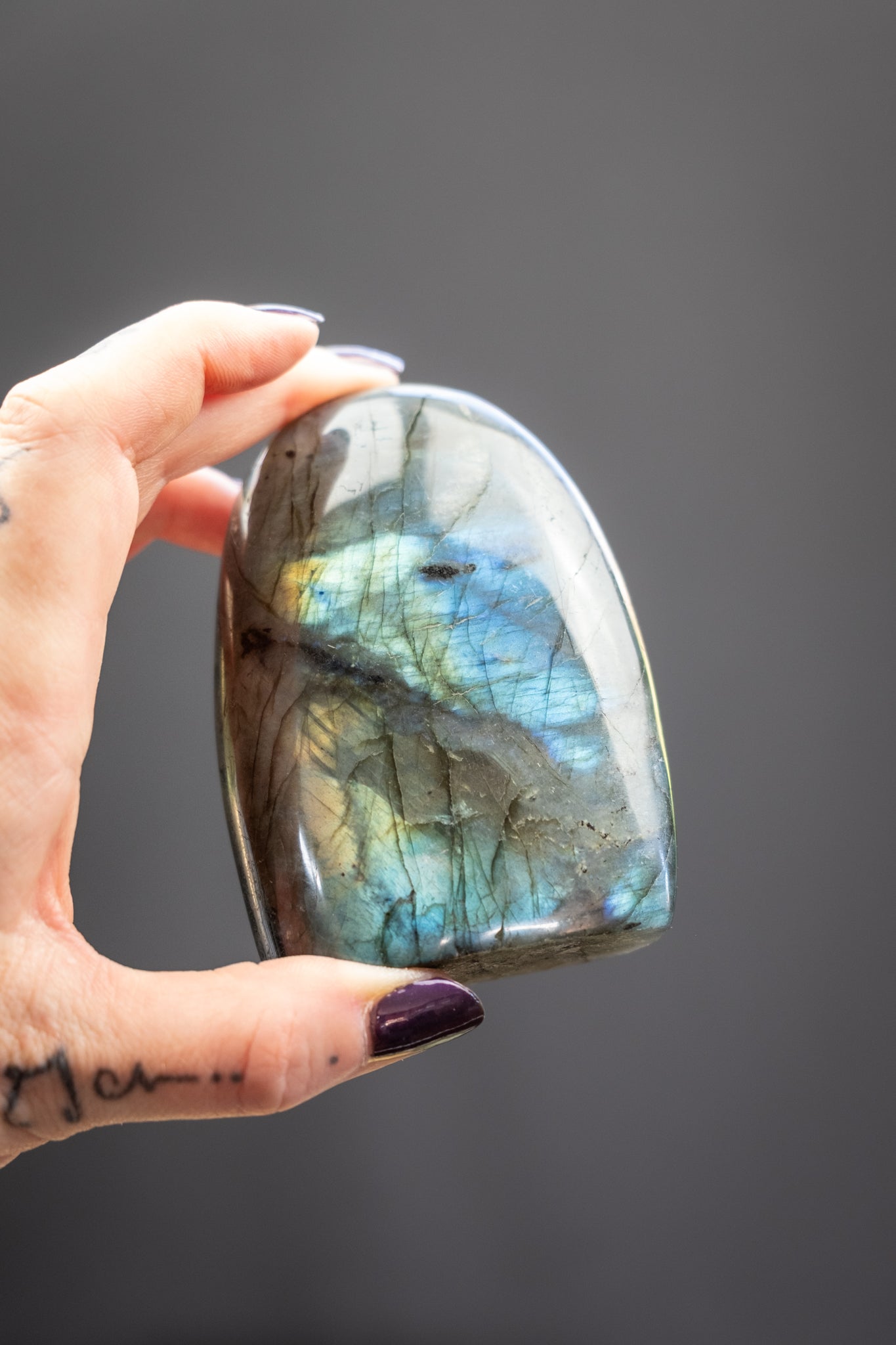 Gold Flash Labradorite Freeform