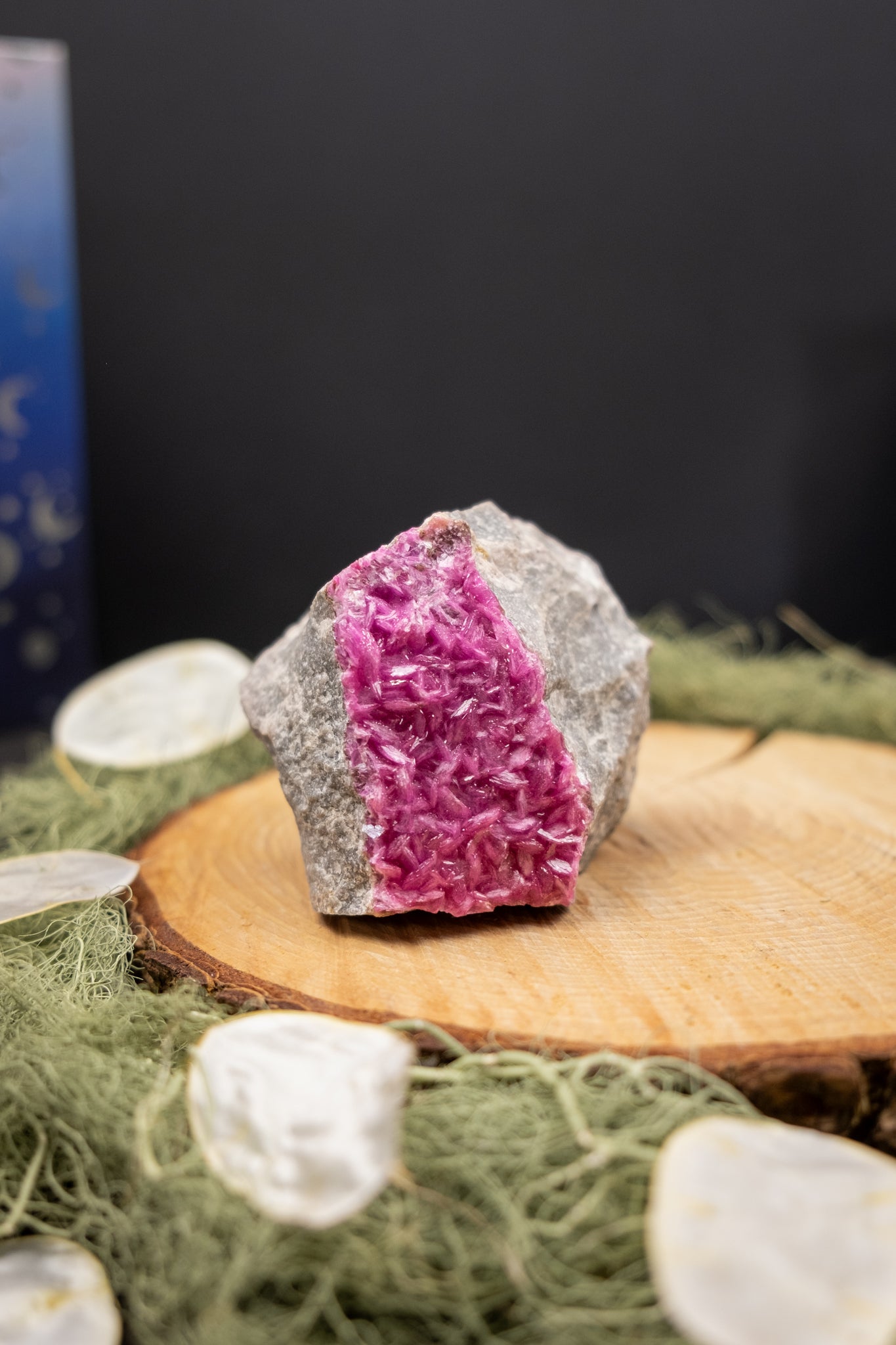 Cobaltoan Calcite Crystal Specimen