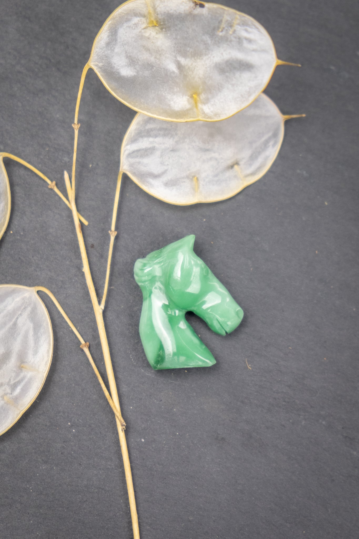 Chrysoprase Crystal Horse