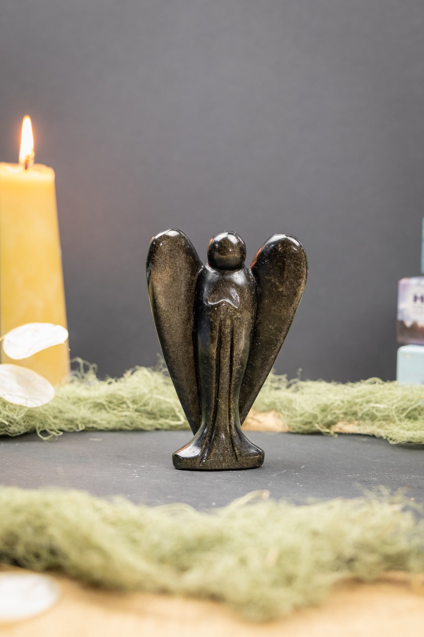 Gold Sheen Obsidian Angel