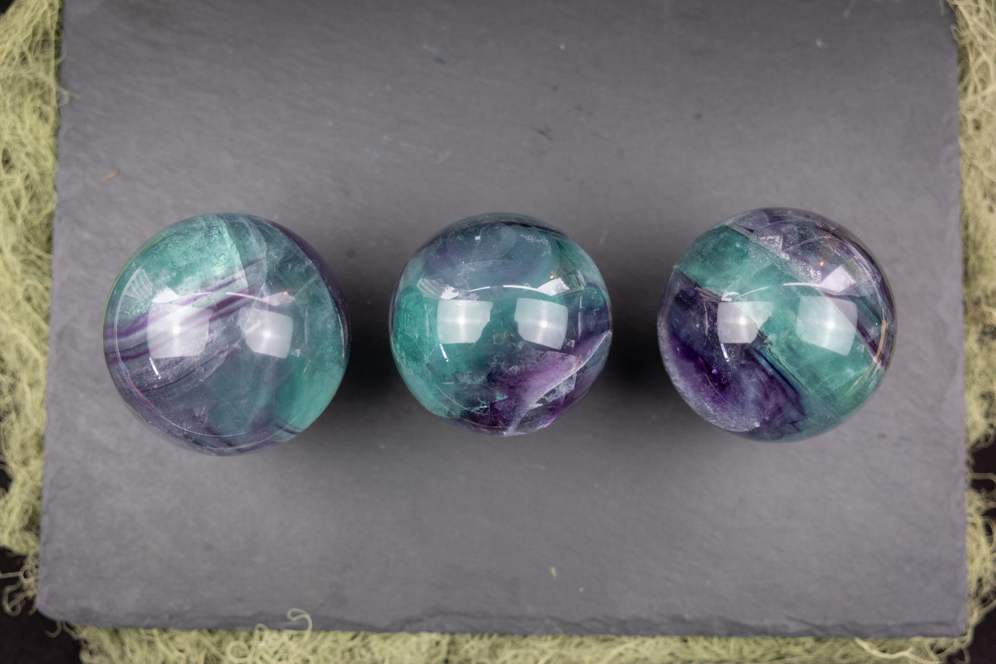 Rainbow Fluorite Sphere
