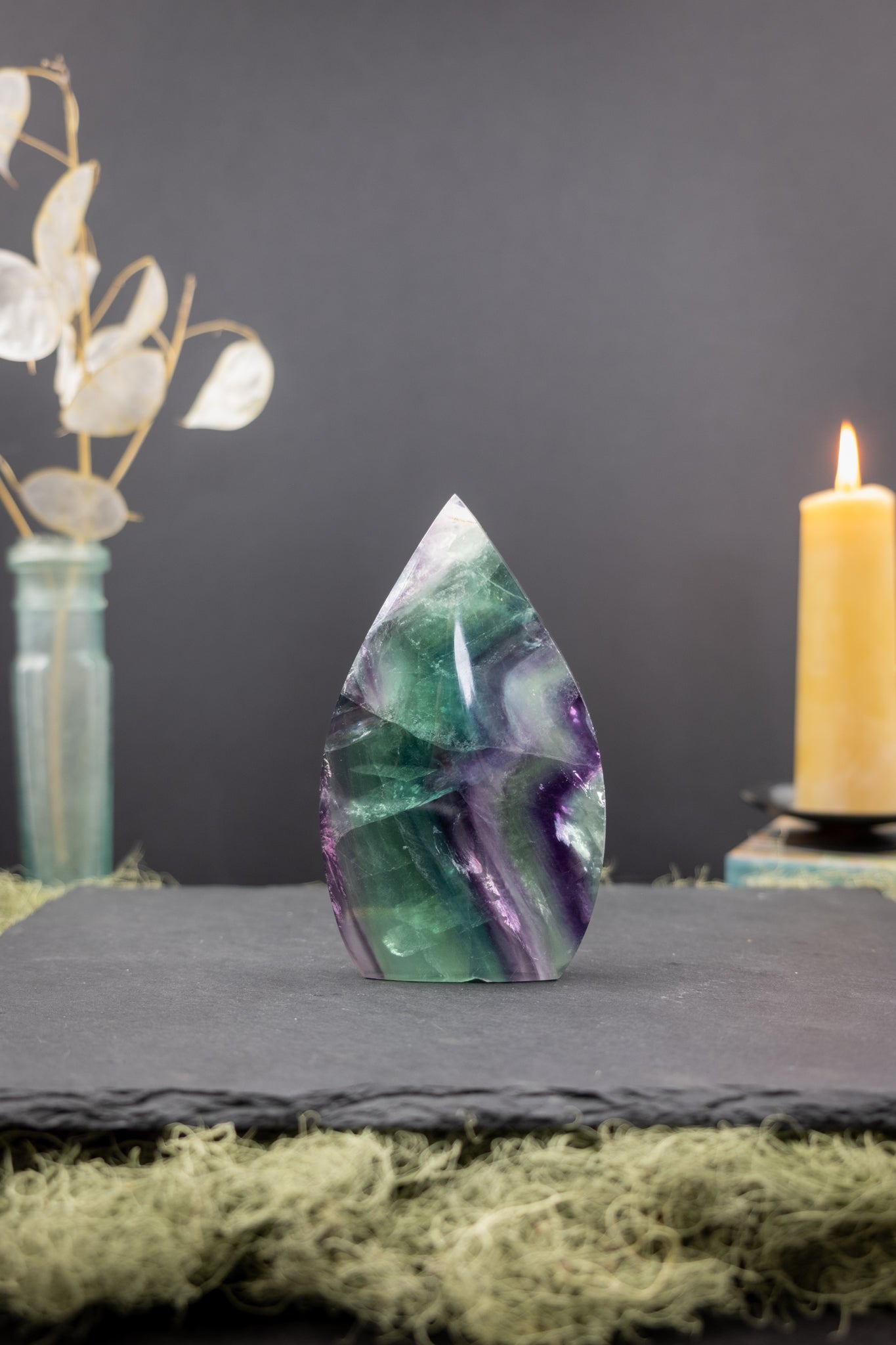 Rainbow Fluorite Freeform