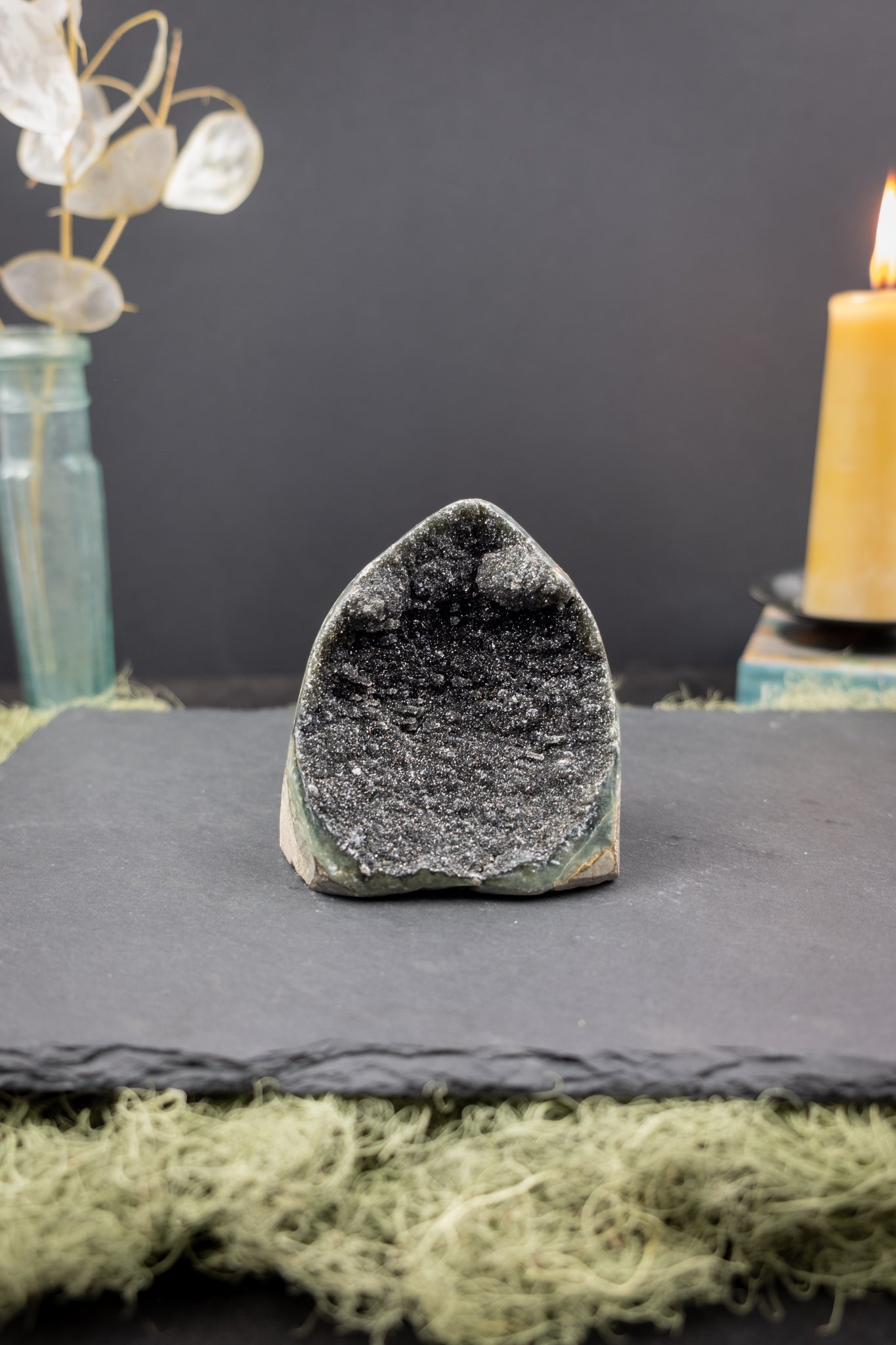 Uruguayan Black Amethyst Freeform