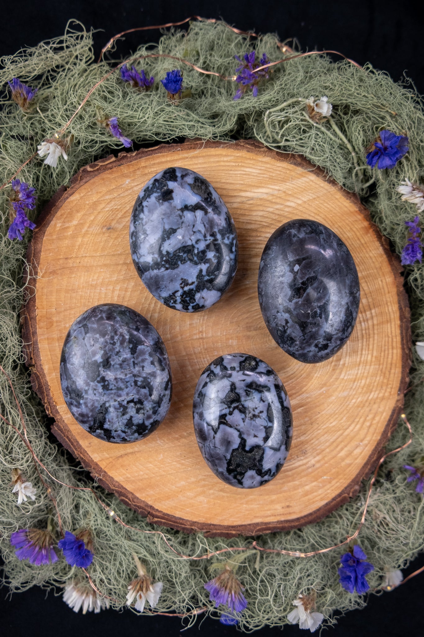 Mystic Merlinite Palm Stone